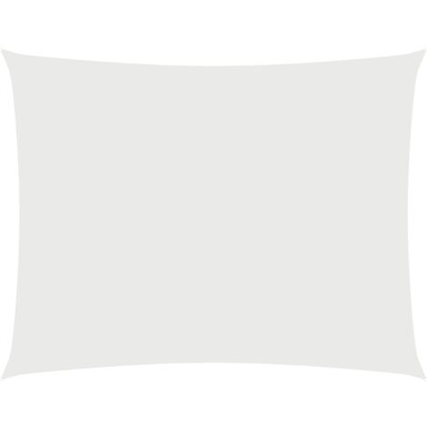 Voile de parasol tissu oxford rectangulaire 2x3,5 m blanc vidaXL (1/5)
