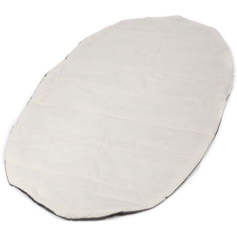 Deryan Tapis De Couchage En Coton Toddler Luxe Creme