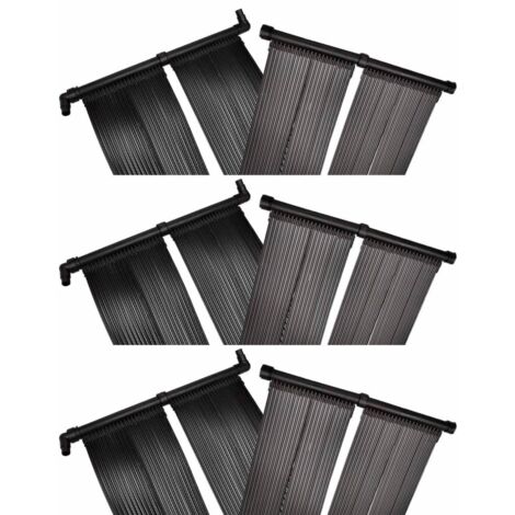 Panneaux solaires de chauffage de piscine 6 pcs 80x620 cm vidaXL