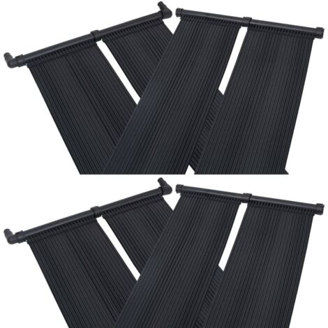 Panneaux solaires de chauffage de piscine 4 pcs 80x310 cm vidaXL