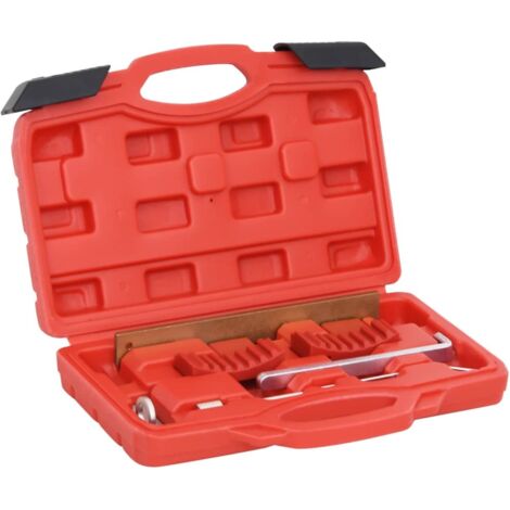 Vidaxl – Kit d'outils de calage moteur pour Opel et Chevrolet – Remplacement courroie de distribution – 6 outils inclus – Étui de rangement compact (1/5)