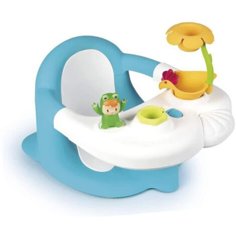 Smoby Siege Bebe De Baignoire 2 En 1 Cotoons Bleu
