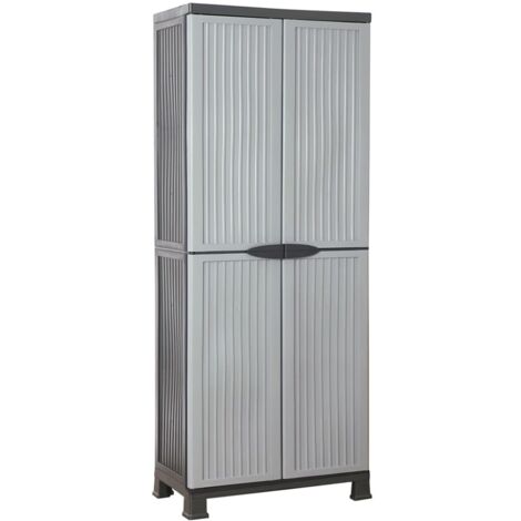 vidaXL Armoire en plastique 68x39x171,5 cm