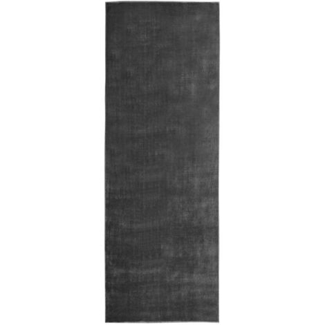 Tapis de couloir lavable pliable Anthracite 80x300 cm Polyester vidaXL (1/5)