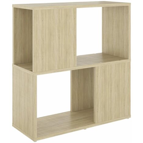 Bibliothèque Chêne sonoma 60x24x63 cm bois d'ingénierie vidaXL (1/5)