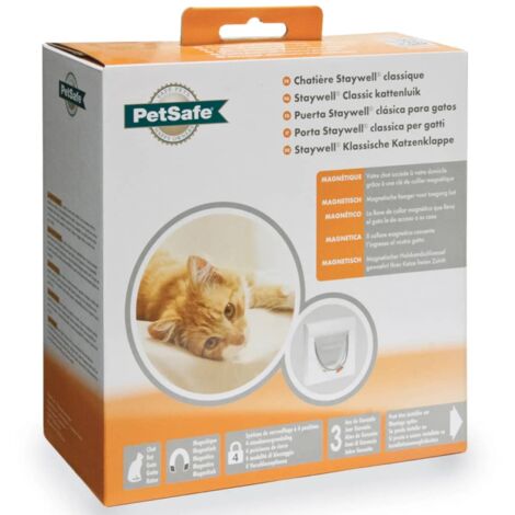 Chatière magnétique à 4 voies Deluxe 400 Blanc 5005 PetSafe