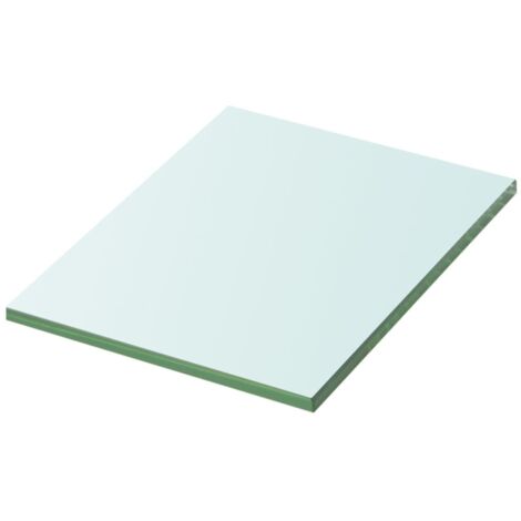 Panneau d’étagère Verre transparent 20 x 15 cm vidaXL