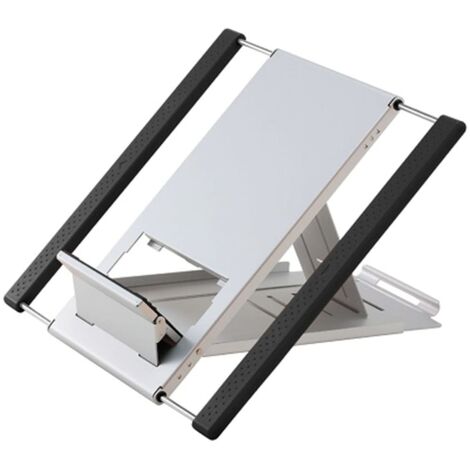 Support de bureau ou voyage pliable pour tablettes 10, iPad, Galaxy Tab - Support  pliable blanc modèle LARGE