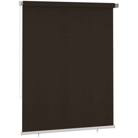 Store roulant d'extérieur 185 (l) x 230 (H) cm marron vidaXL