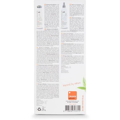 Shampoing et spray pour chiens pour soin complet 2x250 ml Greenfields