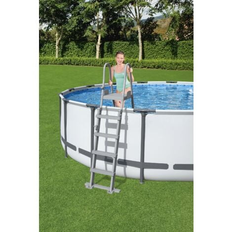 Échelle de piscine de sécurité à 4 marches Flowclear 132 cm Bestway