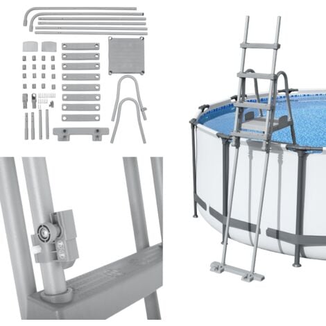 Échelle de piscine de sécurité à 4 marches Flowclear 132 cm Bestway