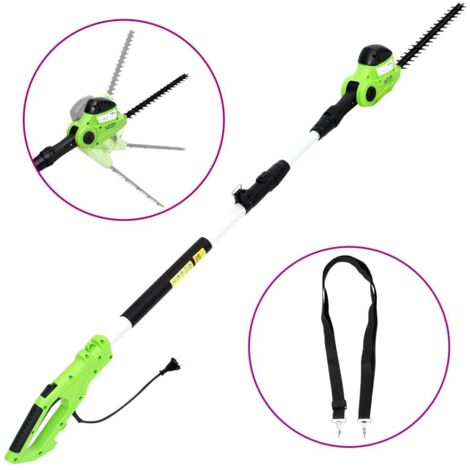 Taille-haie électrique à perche télescopique 41 cm 550 W (1/5)