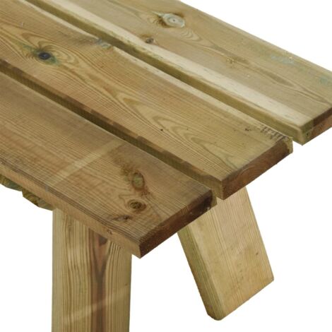 Banc de jardin 110 cm bois de pin massif imprégné vidaXL