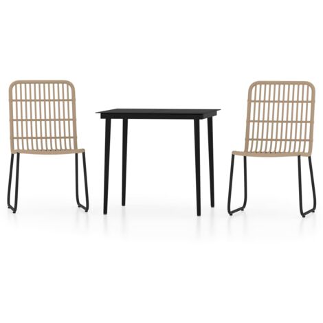 Ensemble à manger de jardin 3 pcs Chêne vidaXL (1/5)
