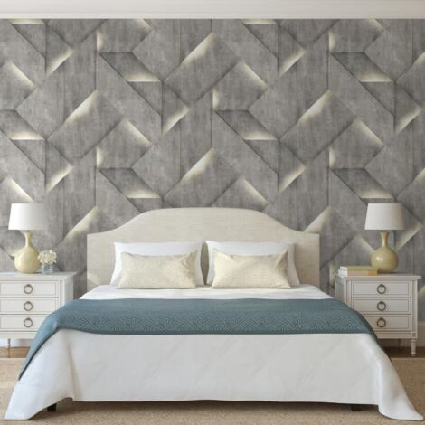 Papier peint Onyx Gris foncé DUTCH WALLCOVERINGS