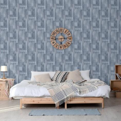 Papier peint Wood Gris DUTCH WALLCOVERINGS