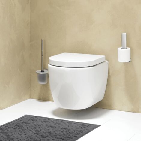 Abattant WC fermeture en douceur Memphis Blanc 252930646 Tiger