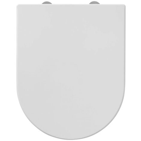 Abattant WC fermeture en douceur Memphis Blanc 252930646 Tiger