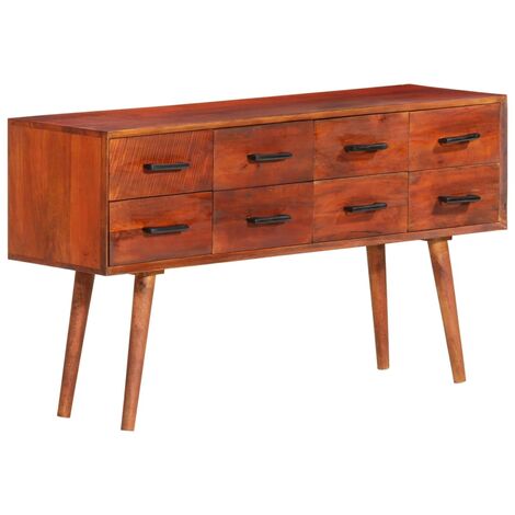 Buffet 110x30x59 cm Bois massif de manguier vidaXL (1/5)
