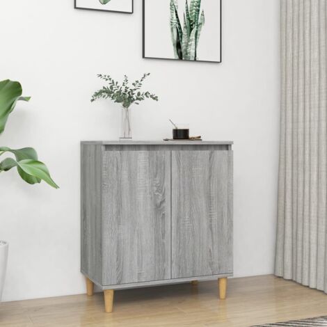 Buffet Sonoma gris 60x35x70 cm Bois d'ingénierie vidaXL