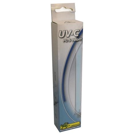Ampoule de rechange pour lampe UV-C PL-S 9W 1355110 Ubbink