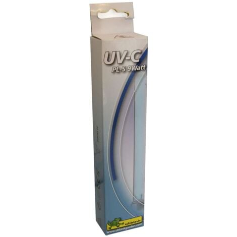 Ampoule de rechange pour lampe UV-C PL-S 9W 1355110 Ubbink
