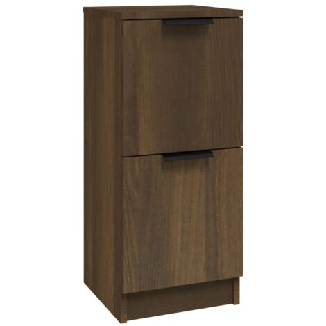 Buffet Chêne marron 30x30x70 cm Bois d'ingénierie vidaXL