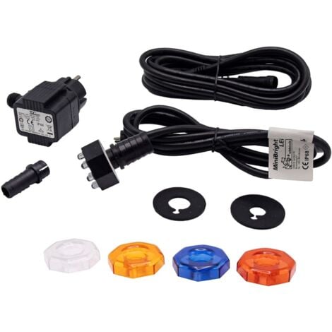 Lampe sous-aquatique d'étang MiniBright 1 x 8 LED 1354018 Ubbink