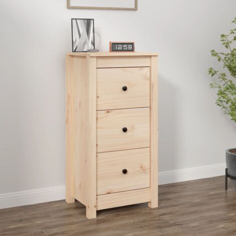 Buffet 40x35x80 cm bois massif de pin vidaXL