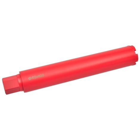 Vidaxl – Foret à diamant 63 mm x 400 mm – Pour perçage granit, béton armé – Connexion 1 1/4" – Segment 7 mm