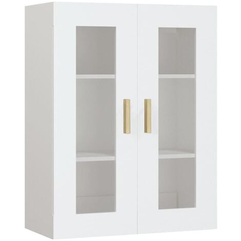 Armoire Murale Suspendue Blanc 69 5x34x90 Cm VidaXL