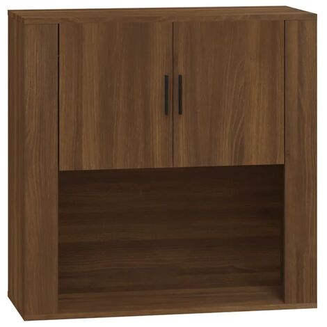 Armoire murale Chêne marron 80x33x80 cm Bois d'ingénierie vidaXL