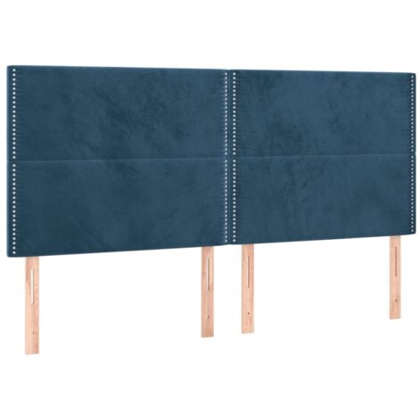 Cadre de lit simple Mitogo pour sommier 90x200cm avec 3 casiers de  rangement Chêne clair