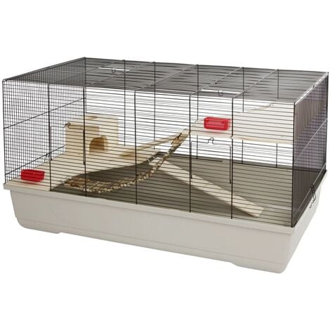 Petite cage pour oiseaux rouge de Prevue Pet 
