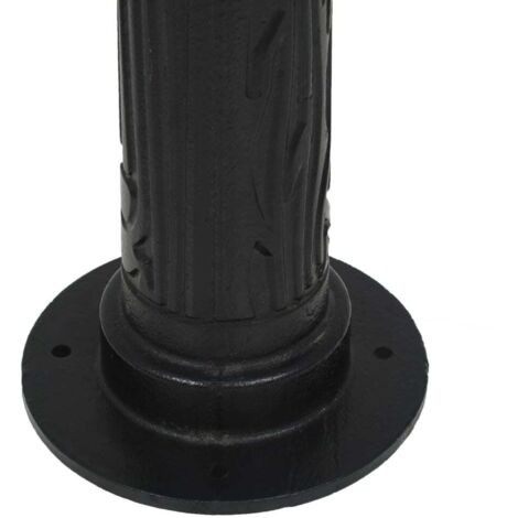 Support pour pompe à eau manuelle de jardin Fonte vidaXL (1/4)