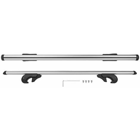 Ensemble de supports de toit pour véhicules 2pcs Aluminium 90kg Menabo