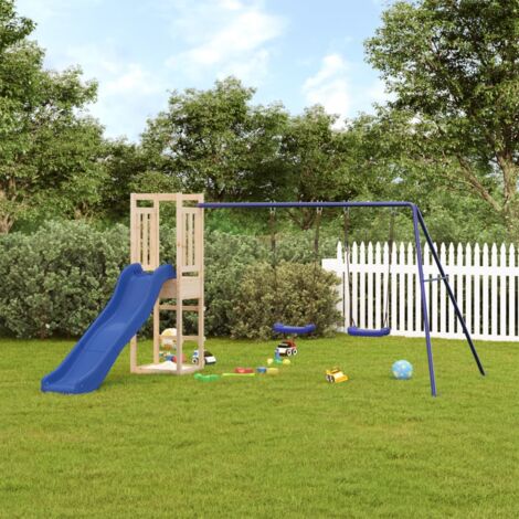 Aire de jeux d'extérieur bois de pin massif vidaXL