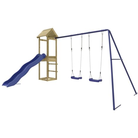Aire de jeux d'extérieur bois de pin imprégné vidaXL (1/5)