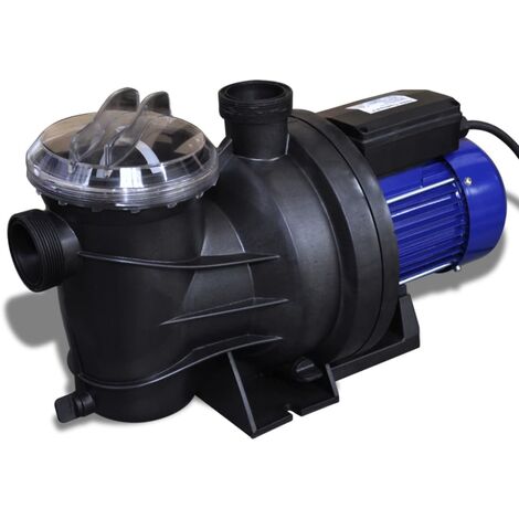 Vidaxl – Pompe électrique pour piscine 800 W – Débit max 16 000 L/h – Hauteur max 13,5 m – Filtre à tamis – Boîtier thermoplastique renforcé