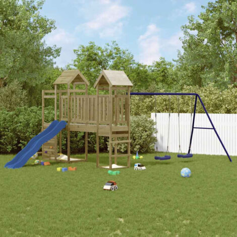 Aire de jeux d'extérieur bois de pin imprégné vidaXL (1/5)
