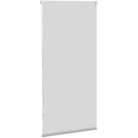 Store enrouleur occultant gris 60 x 120 cm vidaXL