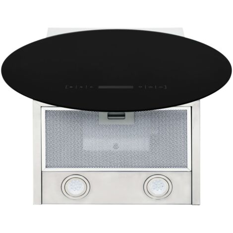 Hotte murale avec écran tactile LCD et capteur 756 m³ / h LED vidaXL