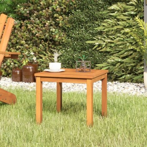 Table basse 40x40x36 cm bois d'acacia massif vidaXL (1/6)