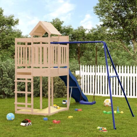 Aire de jeux d'extérieur bois de pin massif vidaXL (1/7)