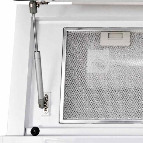 Hotte Verre trempé Blanc 600 mm vidaXL