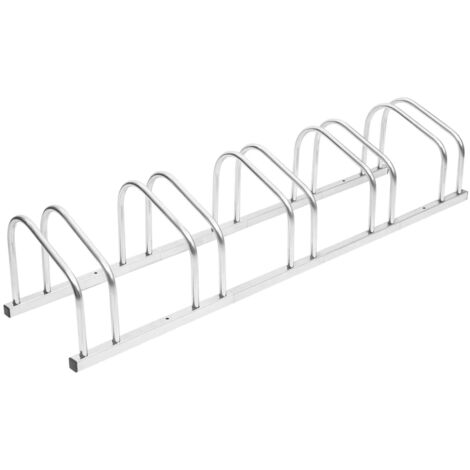 Vidaxl – Porte-vélos pour 5 vélos en acier galvanisé – Résistant à la corrosion – Design compact pour garage ou jardin – Installation antivol incluse (1/6)