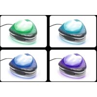 Intex – Applique murale de piscine à LED magnétique – Éclairage très lumineux – Couleurs vert, bleu clair, bleu foncé, violet – Flottante et facilement déplacée