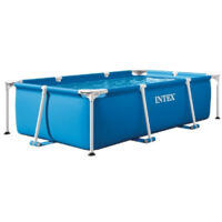 Piscine tubulaire INTEX Metal Frame Junior - 220x150x60cm