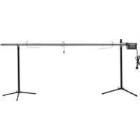 Vidaxl – Gril barbecue automatique avec moteur – Acier inoxydable – Dimensions 207x45x81 cm – Pour cuisson agneaux, porcelets, chèvres, poulets